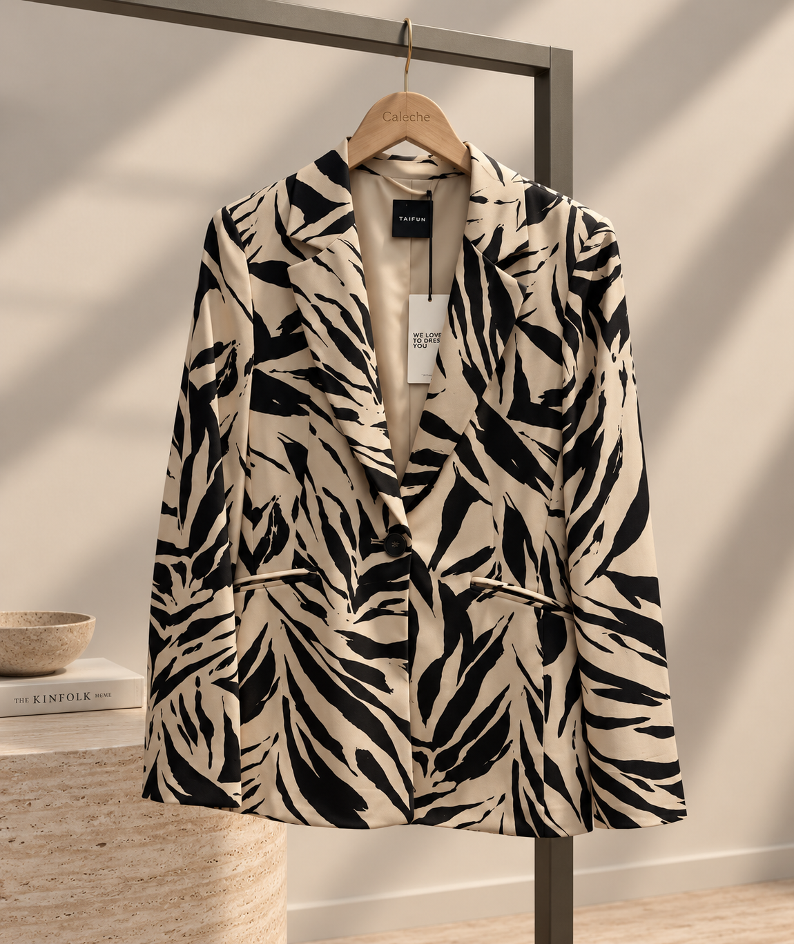Veste zébrée