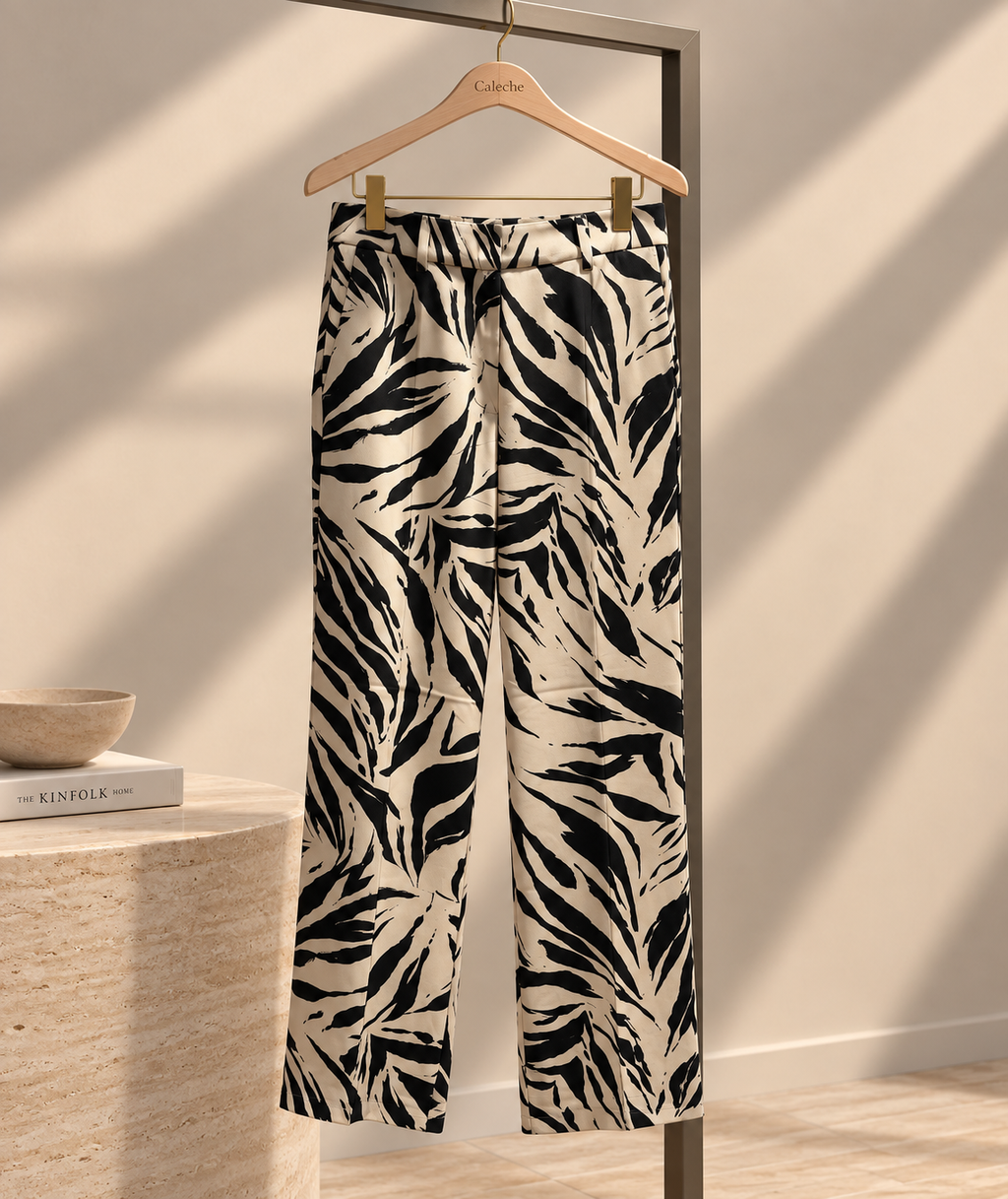 Pantalon zébrée
