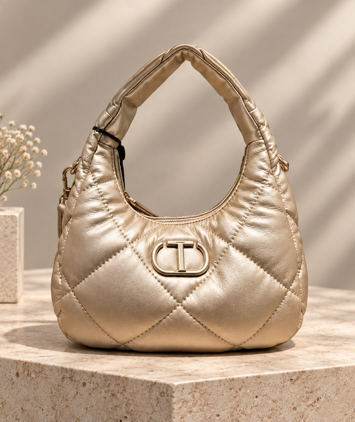 Sac Luna simili doré