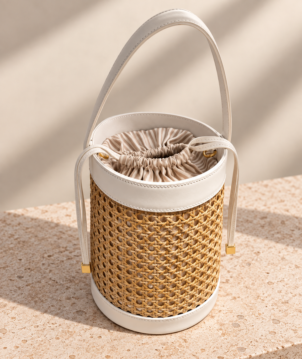 Sac sceau en osier