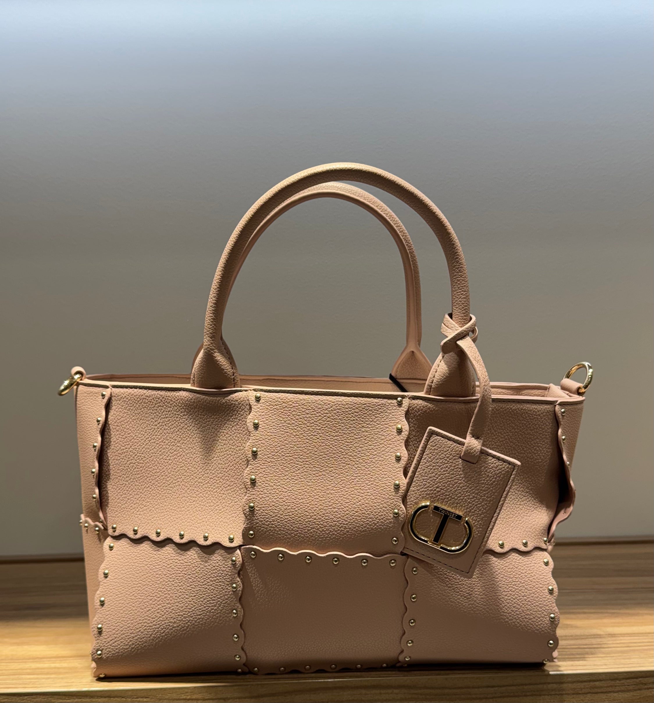 Sac Lucky avec feston et clous