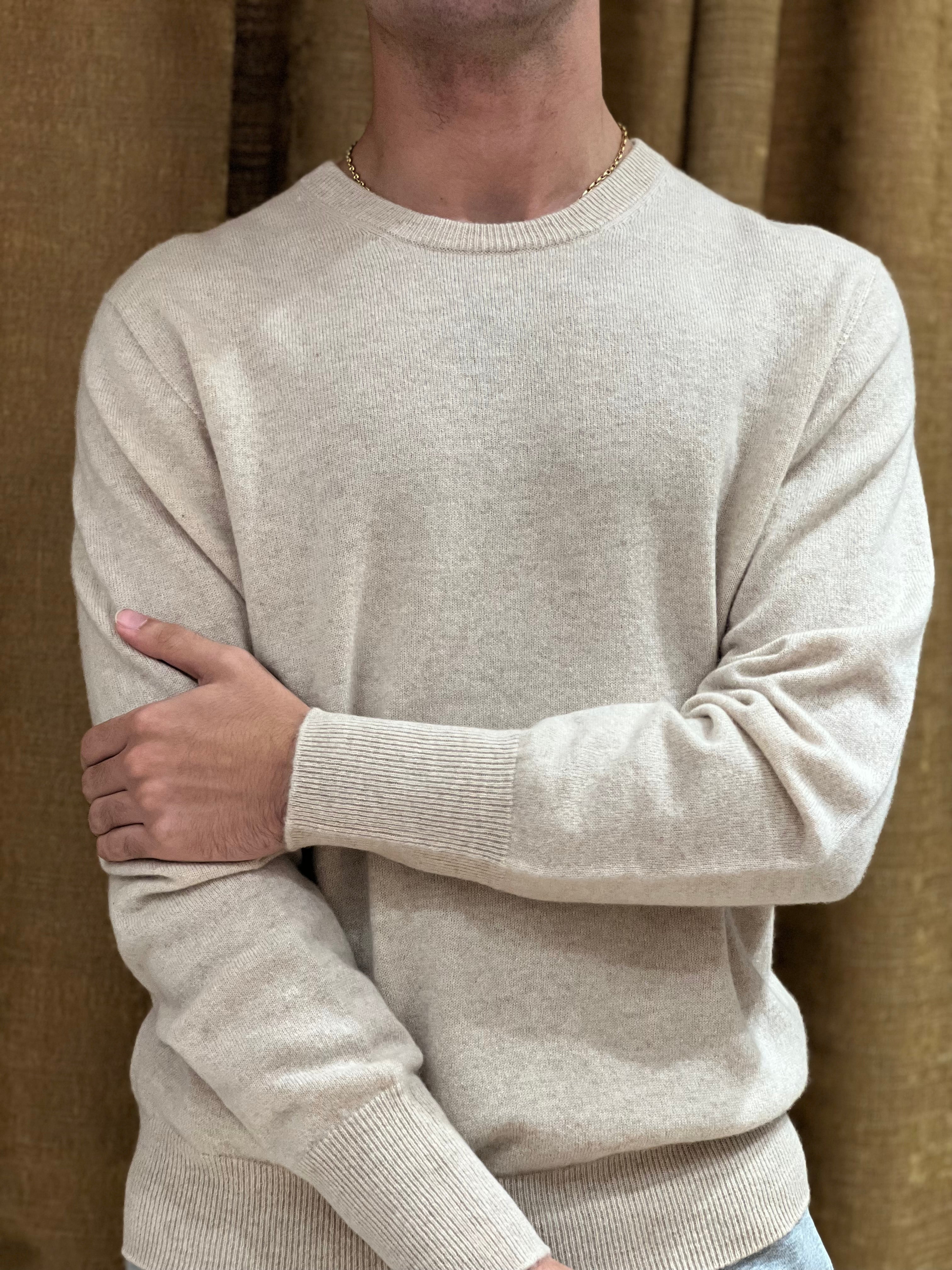Pull craie hommes
