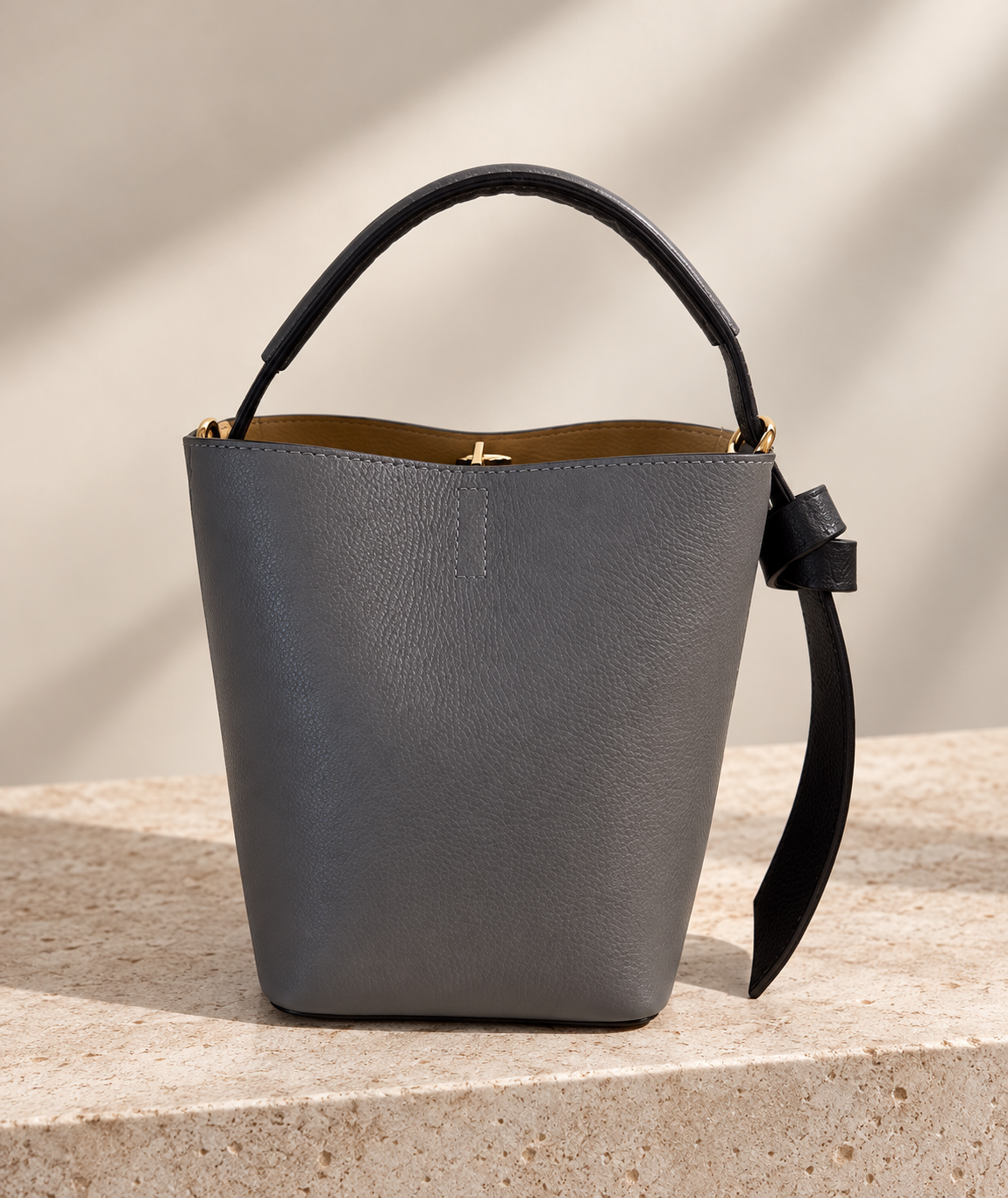 Sac sceau bicolore bleu