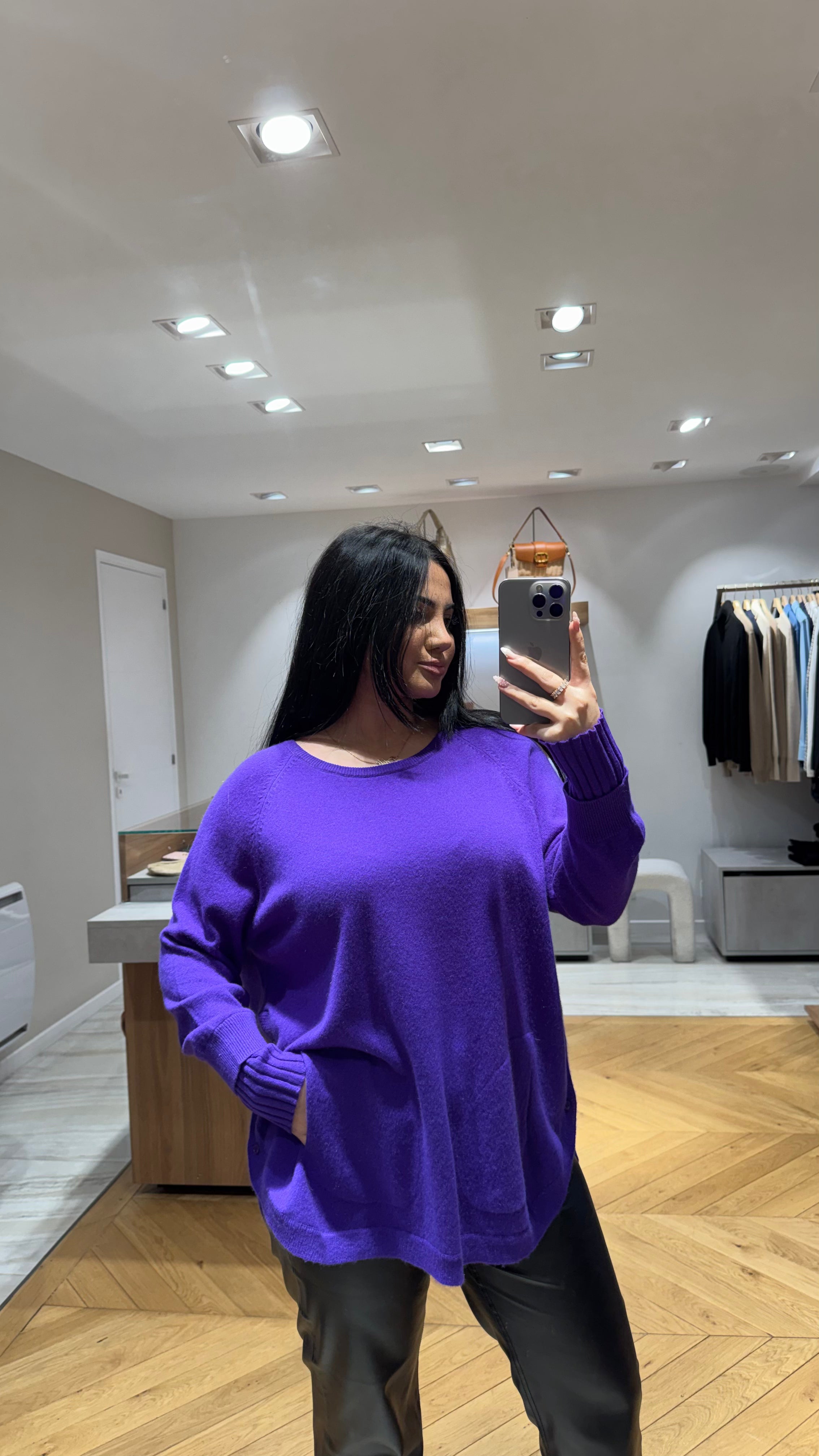 Pull avec poche avant