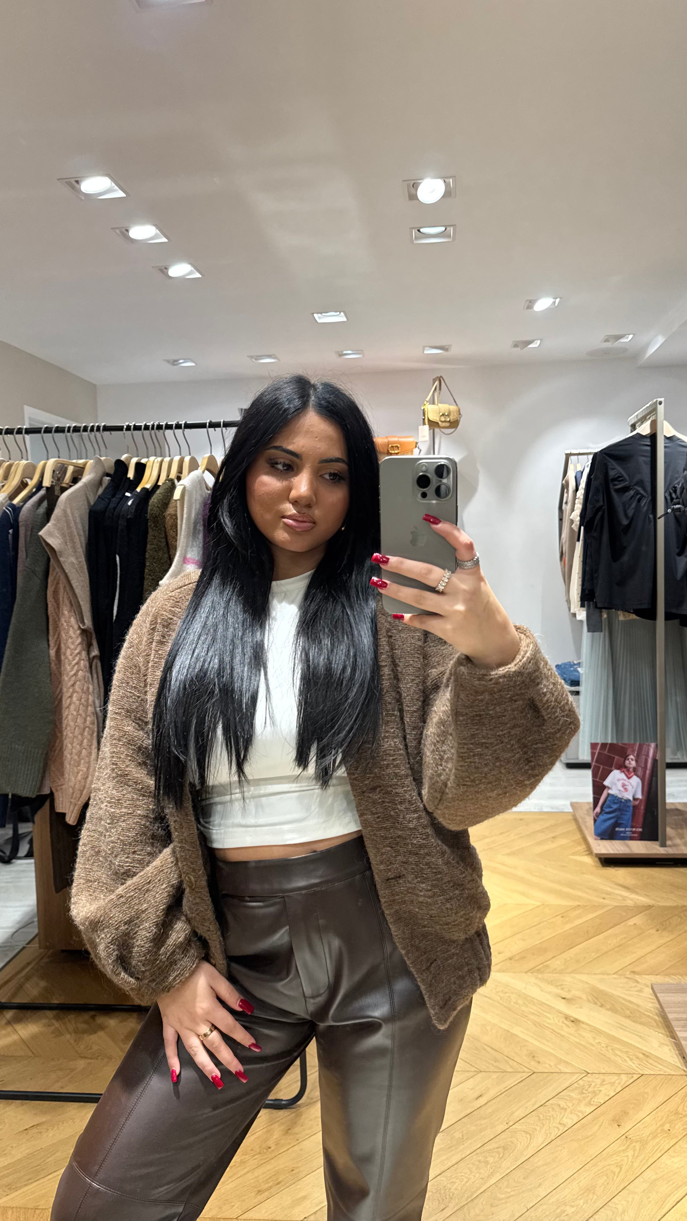 Gilet Marron Ours
