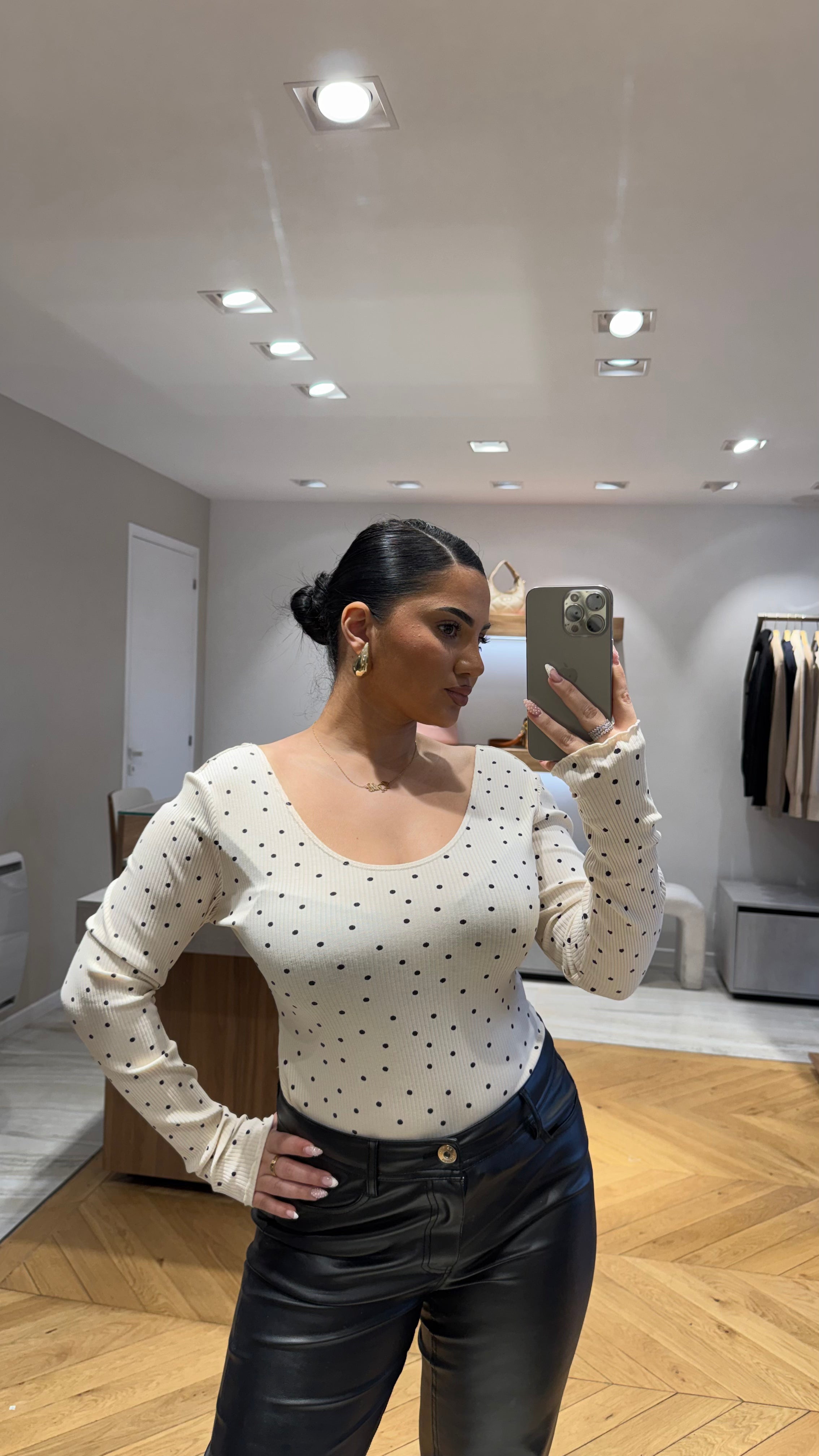 Body à pois